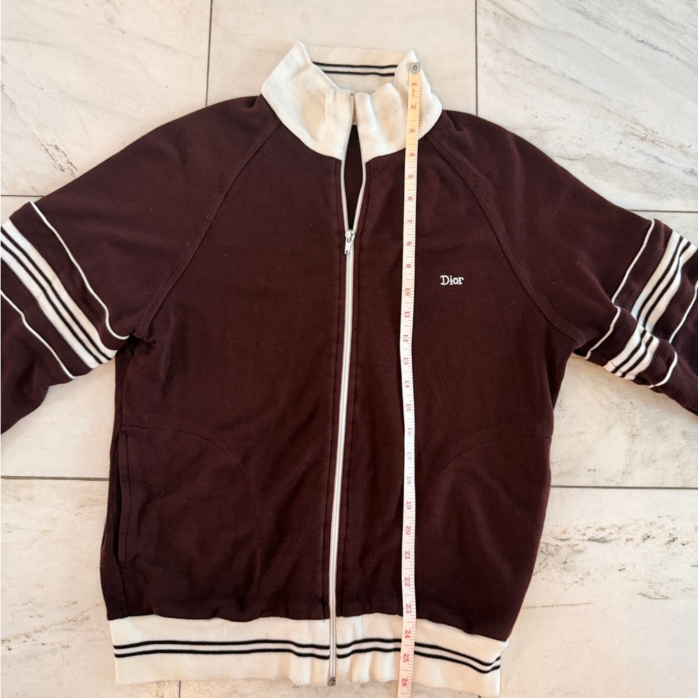 Dior Maroon and White Jacket - Picture 9 of 13